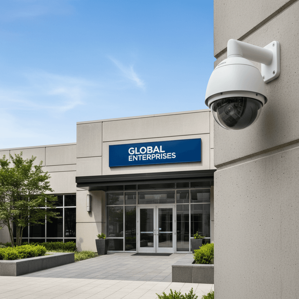 CCTV surveillance installation